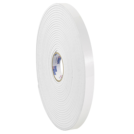 1/2" x 36 yds. (1/8" White) Tape Logic<span class='rtm'>®</span> Double Sided Foam Tape